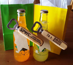 Wood Bottle Opener Personalized Lots Event Branded Gifts Wedding Guest or Party Favours