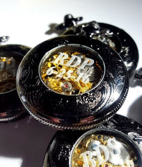 Black Hand Wind Pocket Watch with Chain