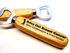 Wood Bottle Opener Personalized Lots Event Branded Gifts Wedding Guest or Party Favours