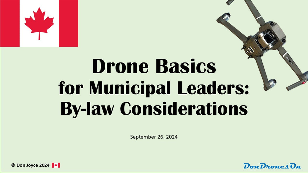 Drone Basics for Municipal Leaders