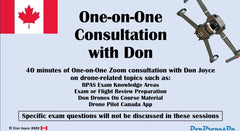 One on One Consultation with Don Joyce via Zoom