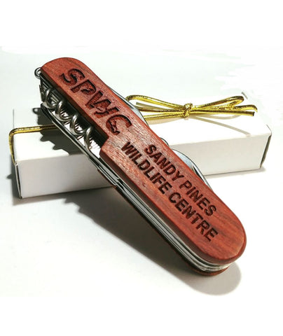 Pocket Knife Multi Tool with Wood Handle Custom engraving Wholesale Lots of 20
